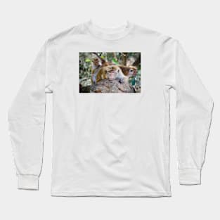 Monkeys / Swiss Artwork Photography Long Sleeve T-Shirt